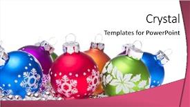  Presentation with glitter - Amazing slides having tinsel isolated on white background backdrop and a white colored foreground