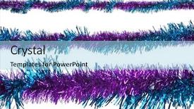  Presentation with white differene - PPT layouts with tinsels in different size isolated background and a light blue colored foreground