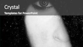  Presentation with iceberg - Slides consisting of tip of the iceberg background and a dark gray colored foreground