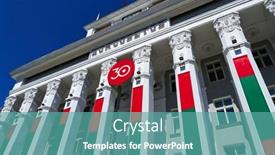  Presentation with independence - Cool new PPT layouts with tiraspol-transnistria-august-25-2020 backdrop and a teal colored foreground