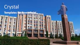  Presentation with government - Cool new slides with tiraspol-transnistria-moldova-august-25 backdrop and a teal colored foreground