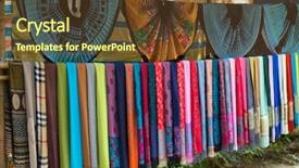  Presentation with tissue culture - Amazing presentation theme having tissue culture - white thai ethnic traditional scarf backdrop and a tawny brown colored foreground