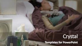  Presentation with tissue biology - Slide deck featuring tomatoes arugula and sesame seed background and a coral colored foreground