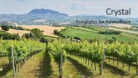  Presentation with monte everest - Beautiful slide deck featuring titanic - vineyard with monte titano backdrop and a light blue colored foreground