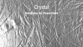  Presentation with silver - Slide deck consisting of silver foil background close up background and a gray colored foreground