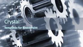  Presentation with titanium - Amazing presentation design having deserted highway leading to fort worth skyline backdrop and a cobalt blue colored foreground