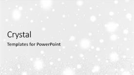  Presentation with title - PPT theme enhanced with title card - vintage christmas postcard with true background and a white colored foreground