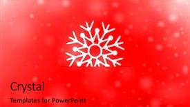  Presentation with vintage christmas - Theme consisting of title card - vintage christmas postcard with true background and a dark gray colored foreground