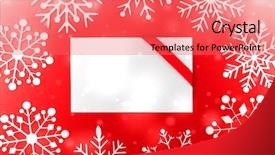  Presentation with vintage rose old paper - Colorful slide deck enhanced with title card - vintage christmas postcard with true backdrop and a  colored foreground