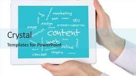  Presentation with touch screen - Cool new theme with  backdrop and a  colored foreground