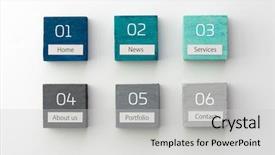  Presentation with home design - Amazing slides having title cover design - index menu backdrop and a light gray colored foreground