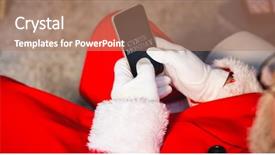  Presentation with title - Slide deck with title for celebration of cyber background and a coral colored foreground