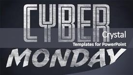  Presentation with title - PPT layouts having title for celebration of cyber background and a gray colored foreground