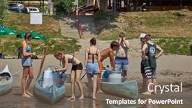  Presentation with water river - 