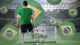  Presentation with penalty - PPT layouts enhanced with to take a penalty background and a seafoam green colored foreground