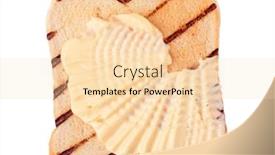  Presentation with margarine - Amazing presentation theme having toasted bread and margarine backdrop and a lemonade colored foreground