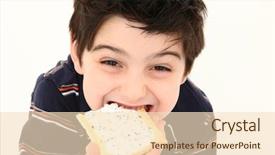  Presentation with evaluation of 5 years old boy - Amazing presentation having toaster pastry - adorable six year old boy backdrop and a lemonade colored foreground