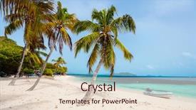  Presentation with white sand - Cool new slide deck with tobago cays in st vincent backdrop and a lemonade colored foreground