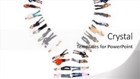  Presentation with groups - Audience pleasing PPT theme consisting of together we stand isolated groups backdrop and a white colored foreground