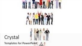  Presentation with culture - Cool new slide deck with together we stand office culture backdrop and a white colored foreground