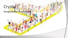  Presentation with united - Amazing PPT theme having together we stand united company backdrop and a white colored foreground