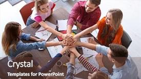  Presentation with people unity - Amazing slides having together while working on project backdrop and a tawny brown colored foreground