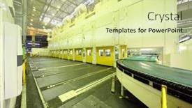  Presentation with export - Beautiful slide deck featuring road sign free trial product backdrop and a white colored foreground