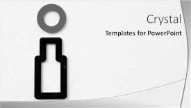  Presentation with toilet - Presentation design having toilet-icon-in-the-entrance background and a white colored foreground