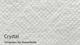  Presentation with rough - Slide deck featuring toilet paper rough surface texture background and a light gray colored foreground