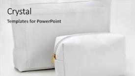  Presentation with bag - Presentation theme enhanced with toilzq - necessaire bag for miscellaneous use background and a light gray colored foreground