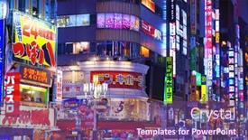  Presentation with kabuki - Beautiful slide deck featuring tokyo-december-29-billboards backdrop and a violet colored foreground