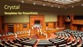  Presentation with members - Presentation with tokyo-january-7-the-sangiin background and a tawny brown colored foreground