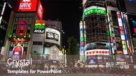  Presentation with busy street - 