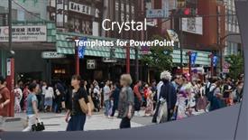  Presentation with city japan - 