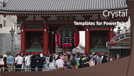  Presentation with city japan - 