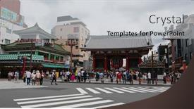  Presentation with city japan - 