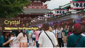  Presentation with city japan - 