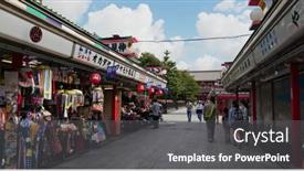  Presentation with city japan - 