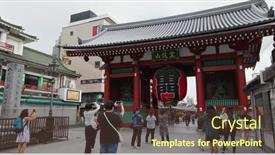  Presentation with city japan - 