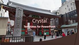  Presentation with city japan - 