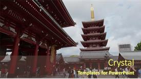  Presentation with city japan - 