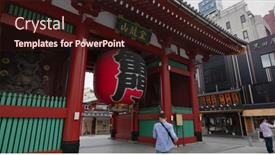  Presentation with city japan - 