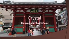  Presentation with city japan - 