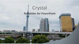  Presentation with city japan - 