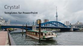  Presentation with city japan - 