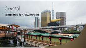  Presentation with city japan - 