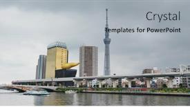  Presentation with city japan - 