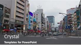  Presentation with city japan - 