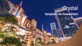  Presentation with tokyo - Presentation design enhanced with tokyo-japan-at-tokyo-station background and a navy blue colored foreground