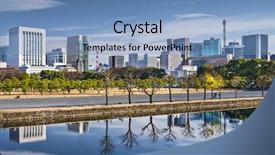  Presentation with tokyo - Amazing PPT layouts having tokyo japan cityscape at marunouchi backdrop and a teal colored foreground